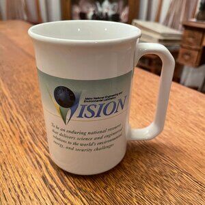 Idaho Nuclear Engineering and Environmental INEEL Vision Coffee Cup Mug by Tams